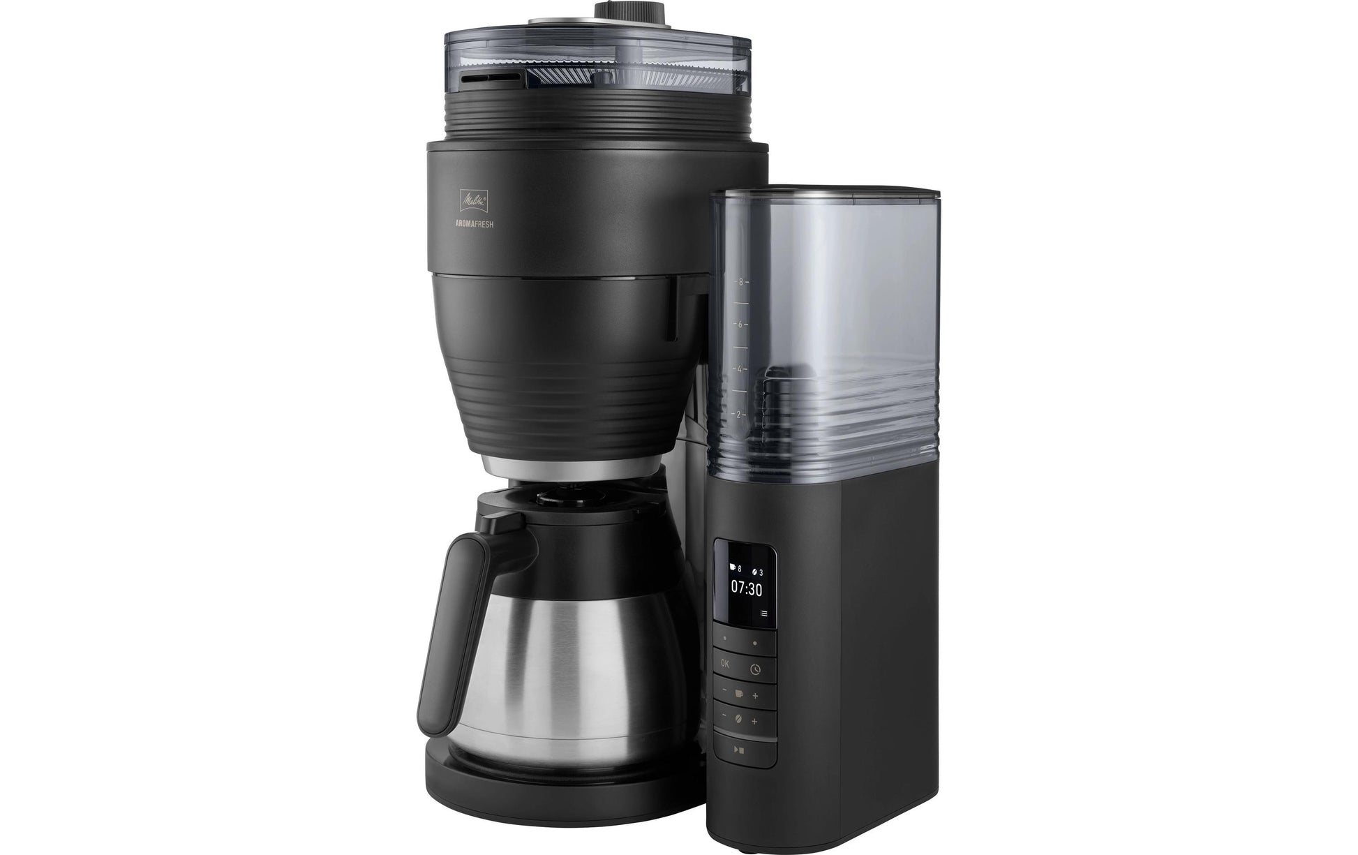 Melitta Aromafresh Therm Pro X Filterkaffeemaschine – 8 Tassen, Schwarz
