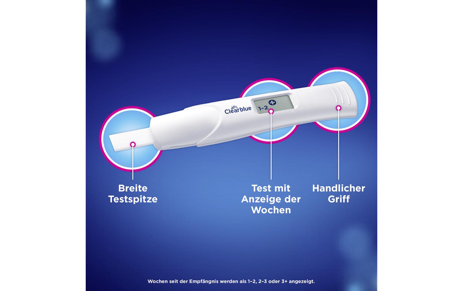 Clearblue Schwangerschaftstest – Digital – 1 Stk
