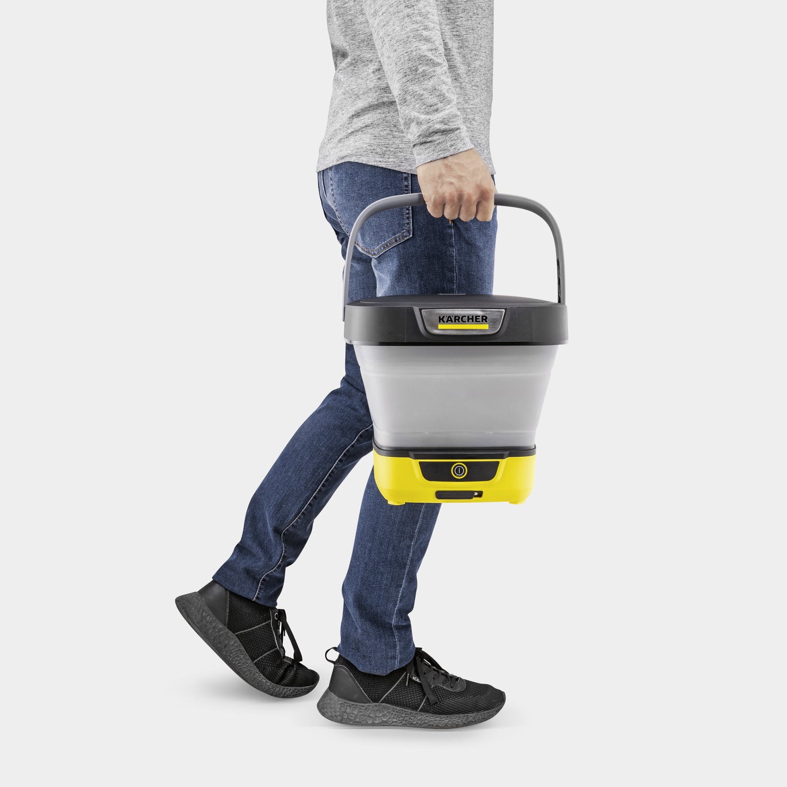 Kärcher Reinigungsgerät OC 3 Foldable – 8 l – Akku – Gelb – 29,8 × 30,5 × 27,1 cm