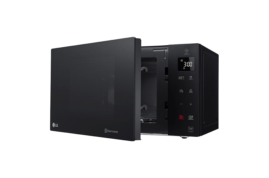 LG Kombi-Mikrowelle MH6535GIS – 25 l, Inverter & Grill, 1000 W – Schwarz