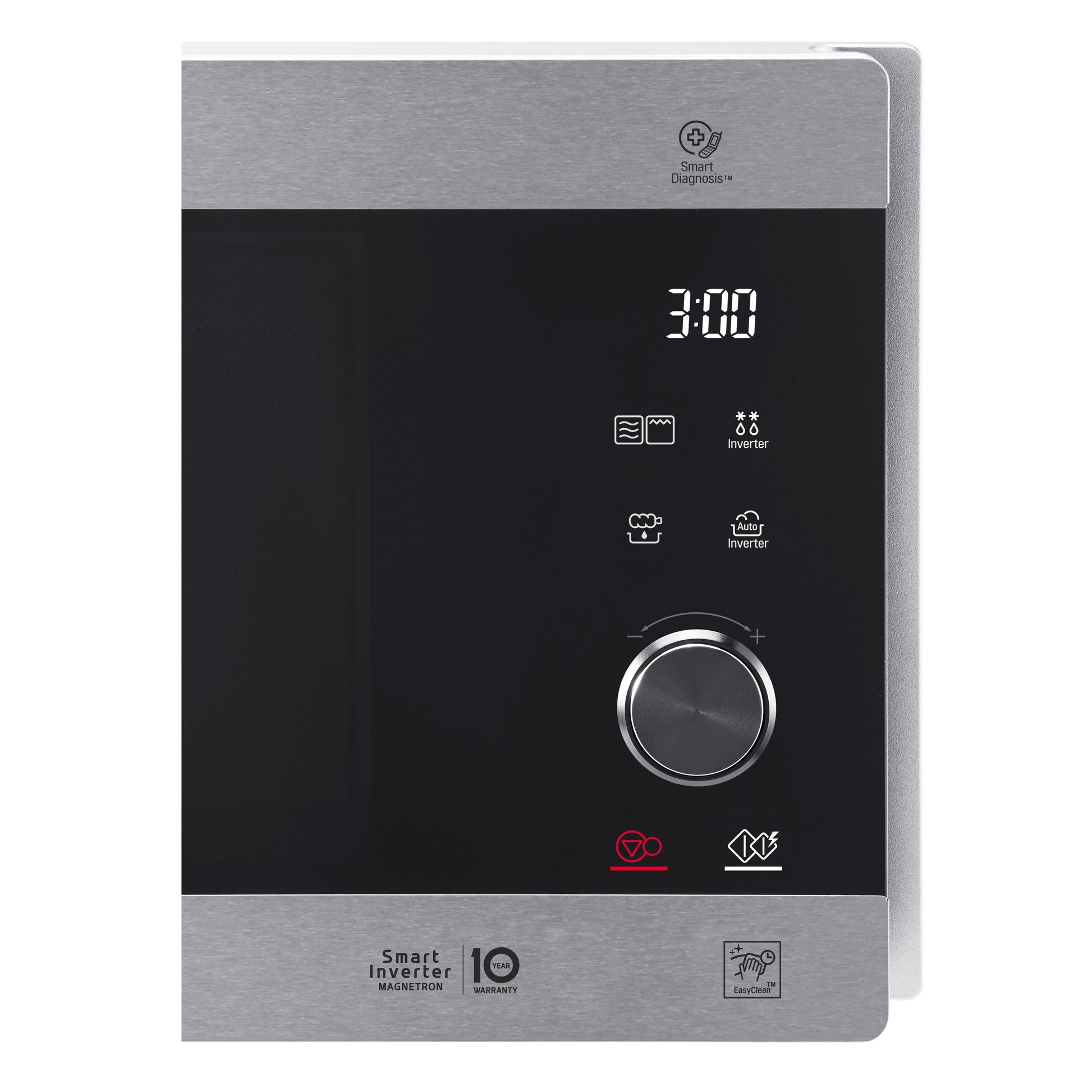 LG Kombi-Mikrowelle MH6565CPS – 25 l, Grill & Inverter, 1000 W – Edelstahl