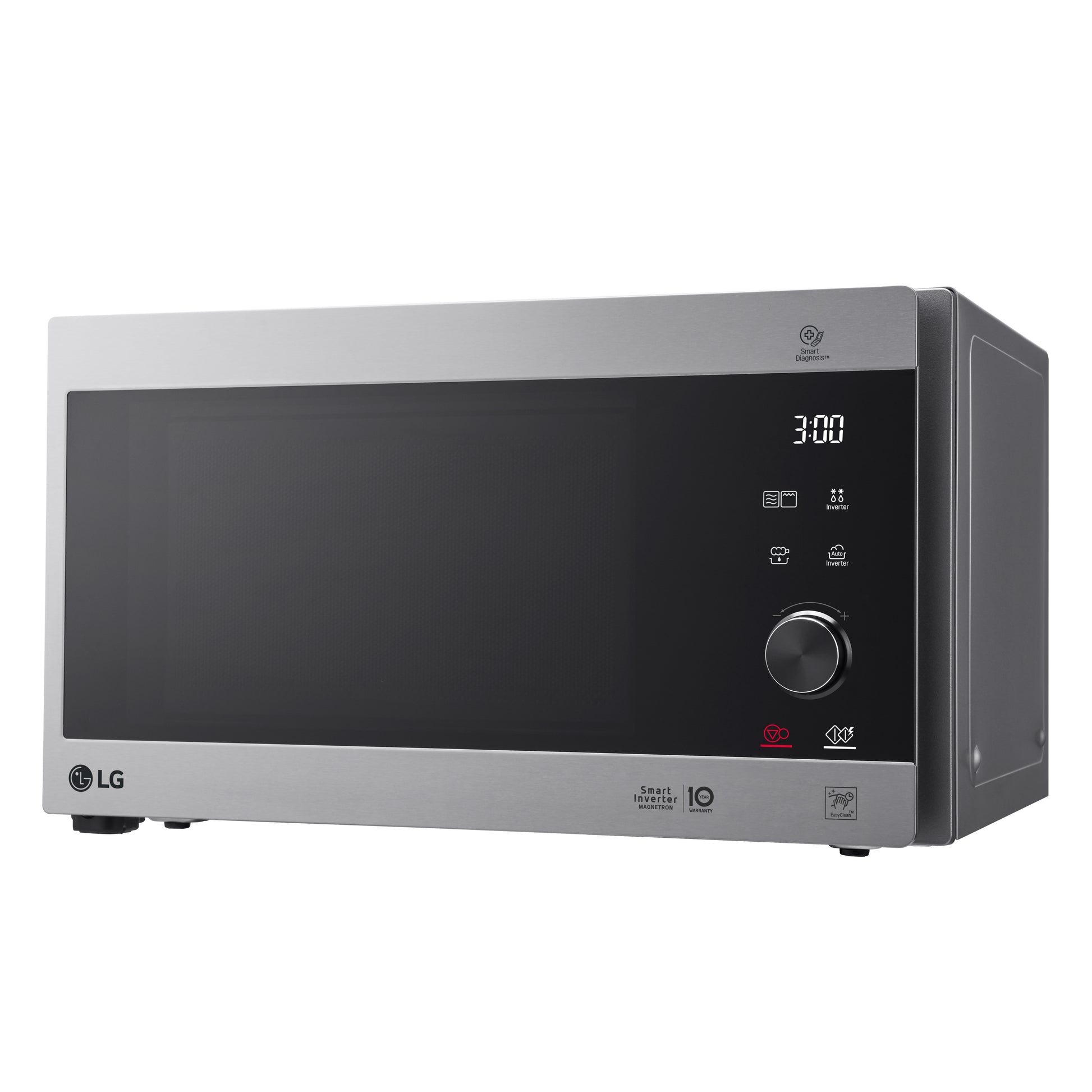 LG Kombi-Mikrowelle MH6565CPS – 25 l, Grill & Inverter, 1000 W – Edelstahl