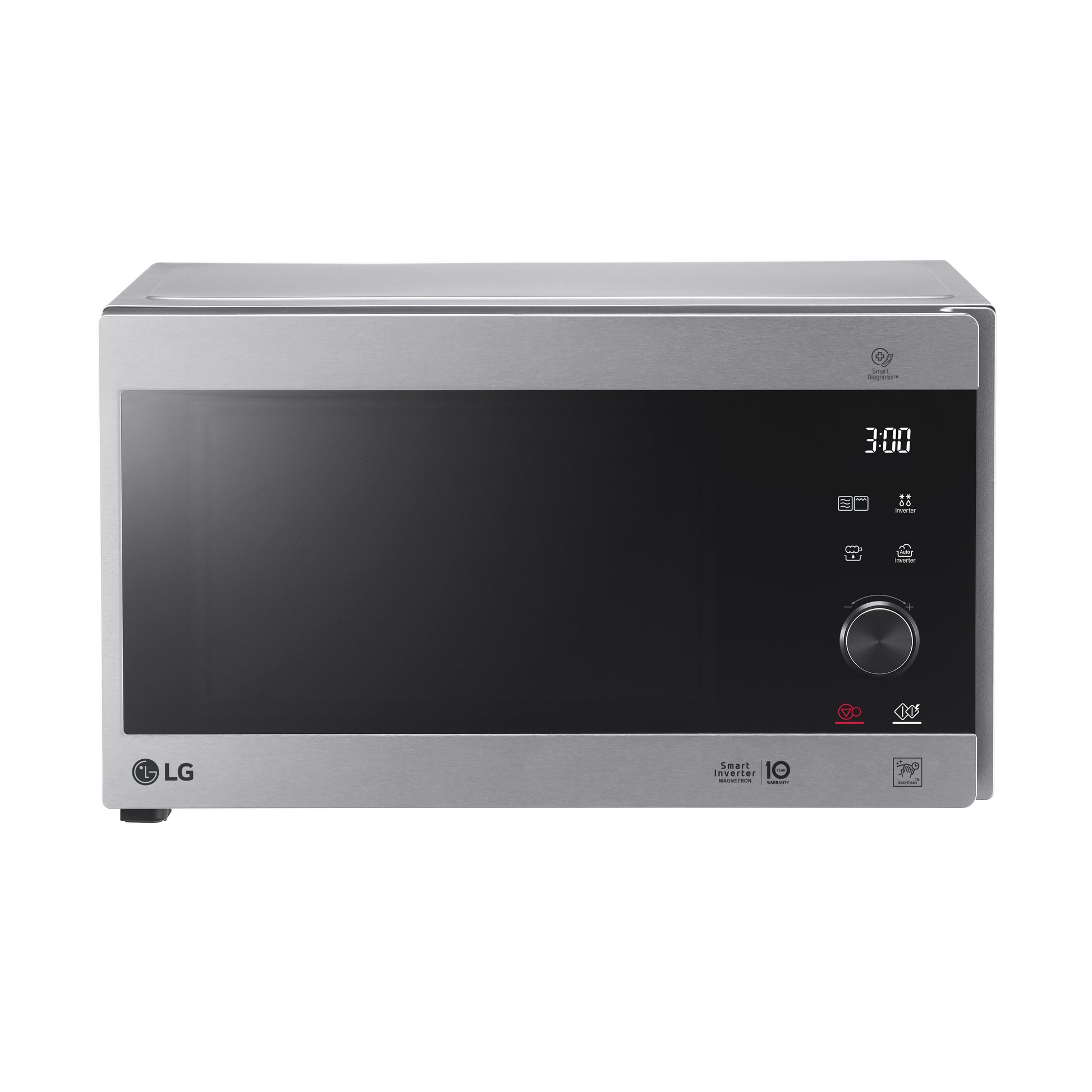 LG Kombi-Mikrowelle MH6565CPS – 25 l, Grill & Inverter, 1000 W – Edelstahl