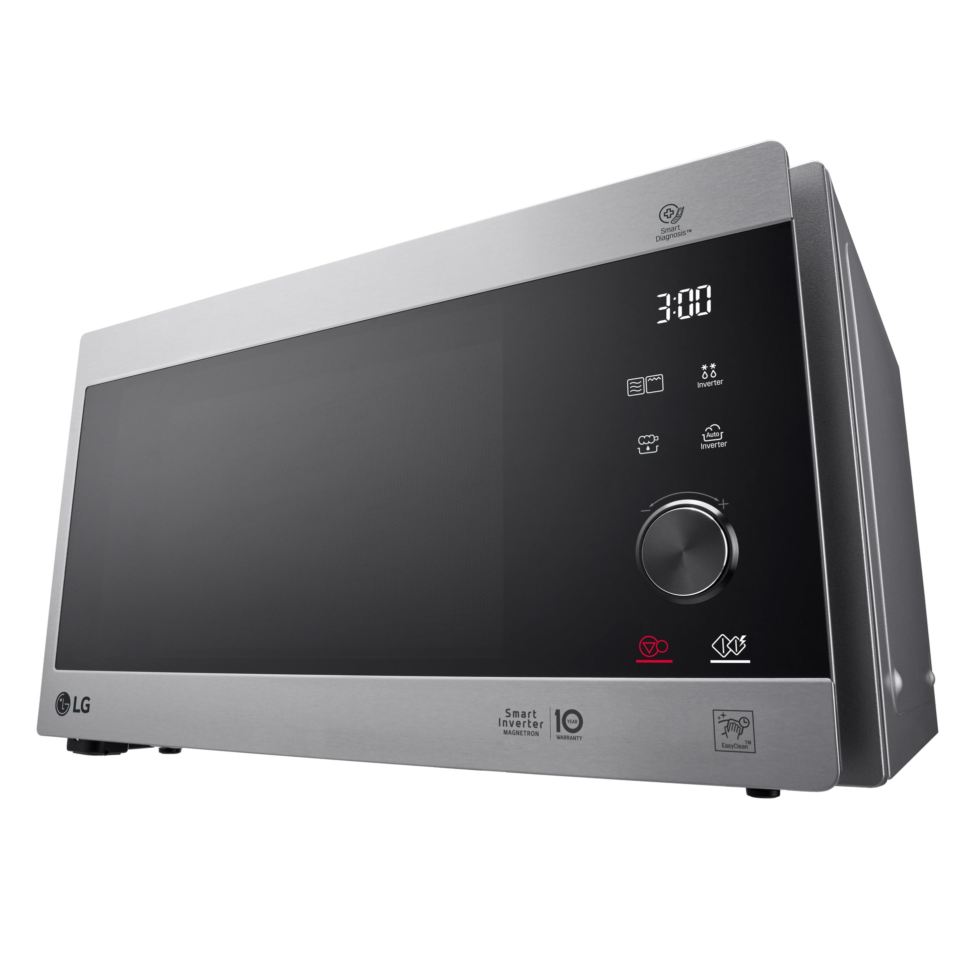 LG Kombi-Mikrowelle MH6565CPS – 25 l, Grill & Inverter, 1000 W – Edelstahl