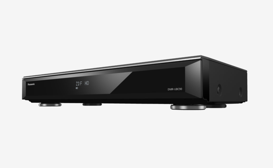 Panasonic DMR-UBC90EGK – Blu-ray-Recorder, 4K UHD, 2 TB HDD, DVB-C/T2, WLAN, Miracast