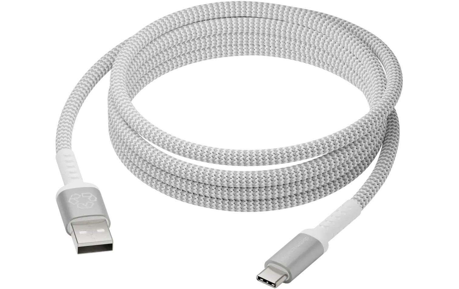 dbramante1928 USB-A auf USB-C Kabel – USB 2.0 (480 Mbit/s) – 2,5 m – Weiss