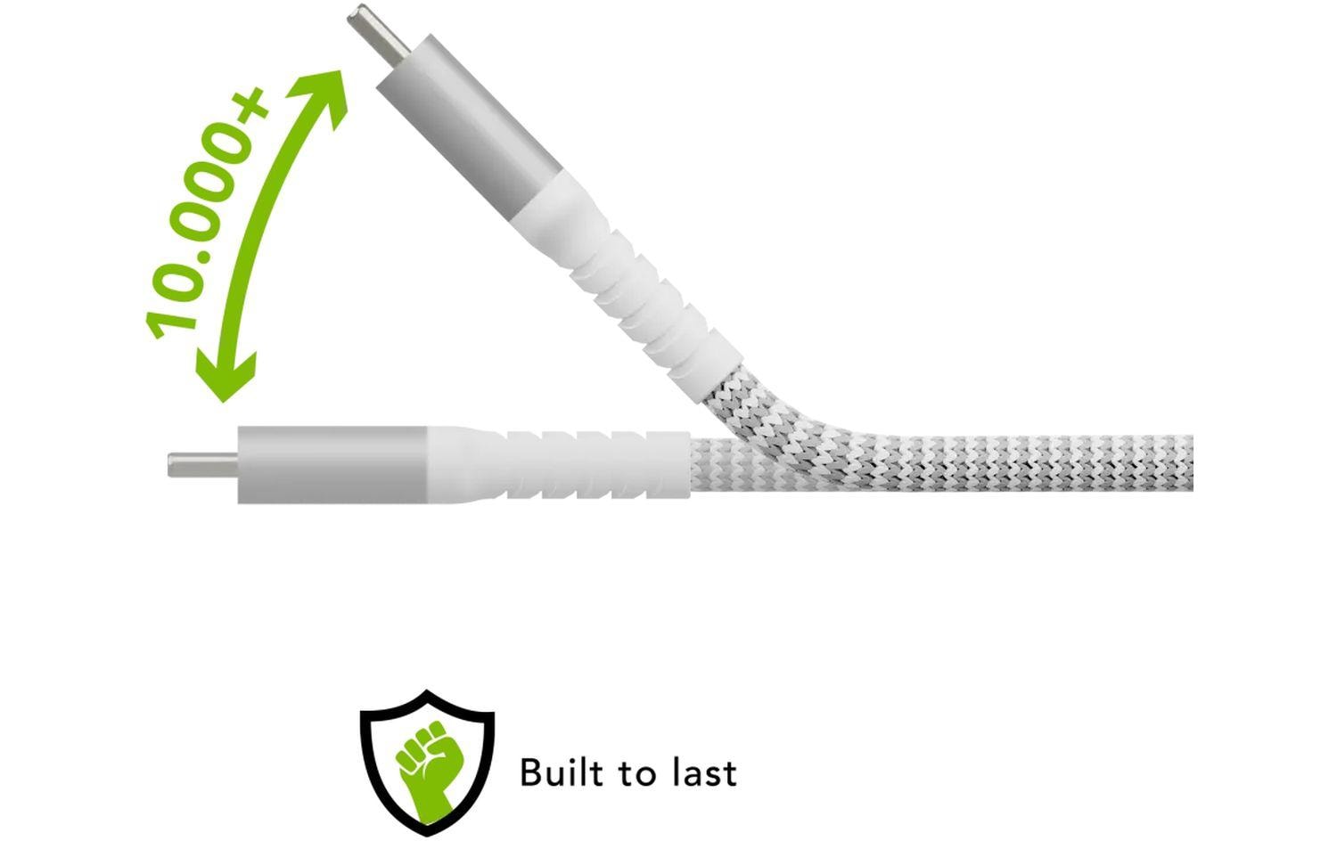dbramante1928 USB-A auf USB-C Kabel – USB 2.0 (480 Mbit/s) – 1,2 m – Weiss