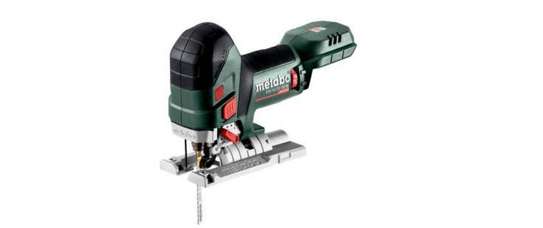 Metabo Stichsäge STA 18 LTX 150 BL – 18 V (CAS) – Schnellwechsel-System – Schnitttiefe in Holz 150 mm – Solo