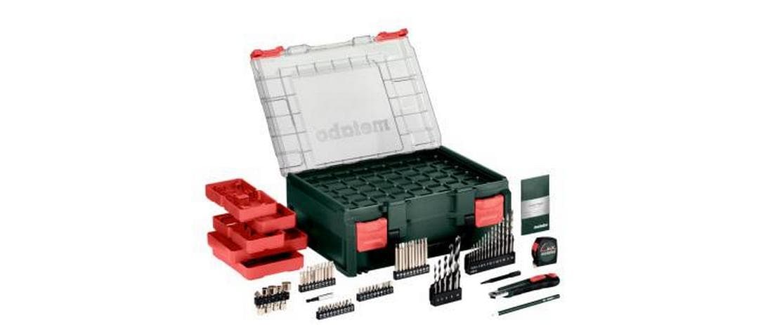 Metabo Bohrschrauber BS 18 – 18 V (CAS) – Schnellspannbohrfutter – 2×2,0 Ah & Ladegerät