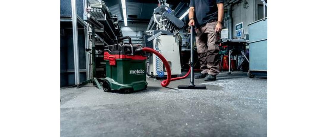 Metabo Absauganlage AS 36-18 L 30 PC CC – 2-in-1, 2000 mAh, 30 l, Akkubetrieb