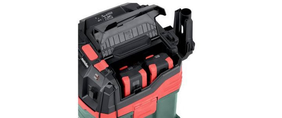 Metabo Absauganlage AS 36-18 L 30 PC CC – 2-in-1, 2000 mAh, 30 l, Akkubetrieb