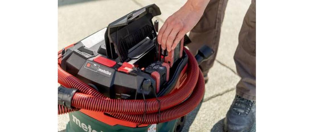 Metabo Absauganlage AS 36-18 L 20 PC CC – 2-in-1, 2000 mAh, 20 l, Akkubetrieb