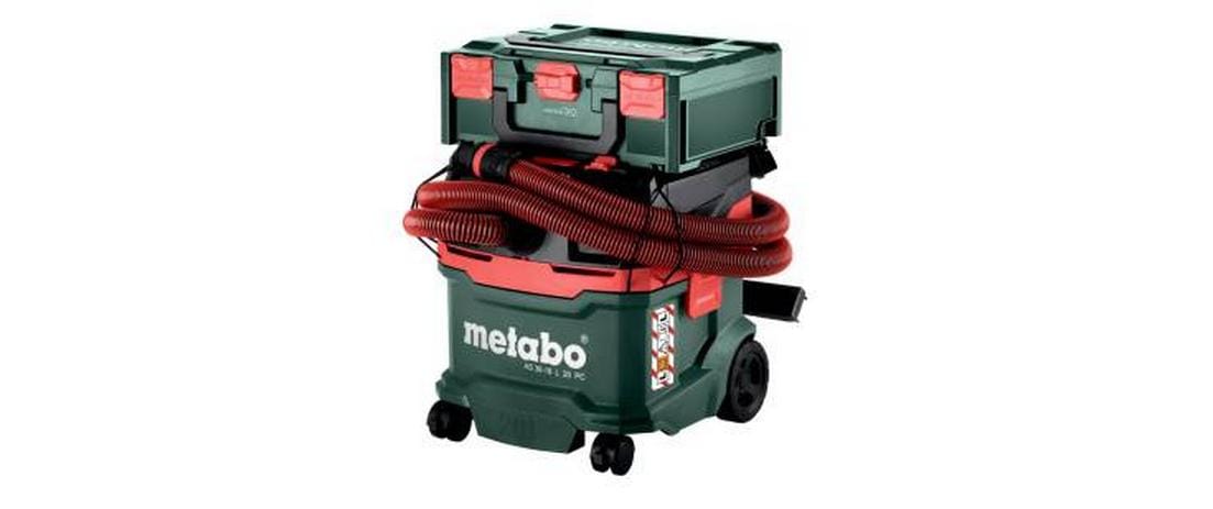 Metabo Luftstaubbläser – 2-in-1, 20 l, Akkubetrieb, Schlauch 3,2 m