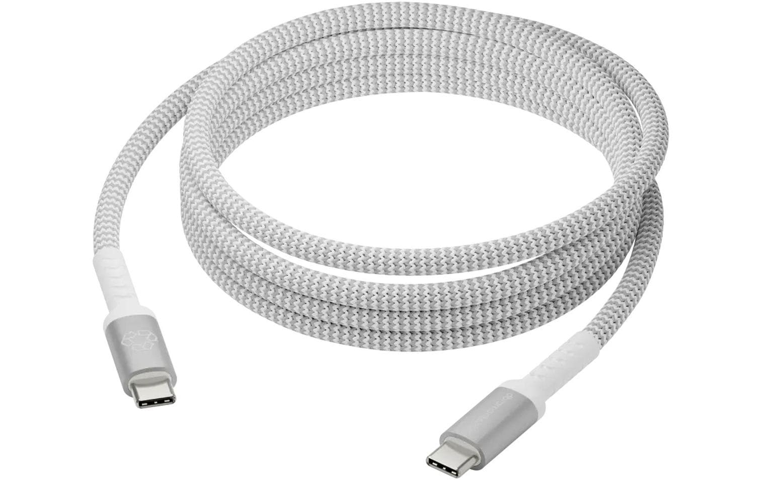 dbramante1928 USB-Kabel, USB-C zu USB-C, 2,5 m, USB 2.0, Lade-/Datenkabel