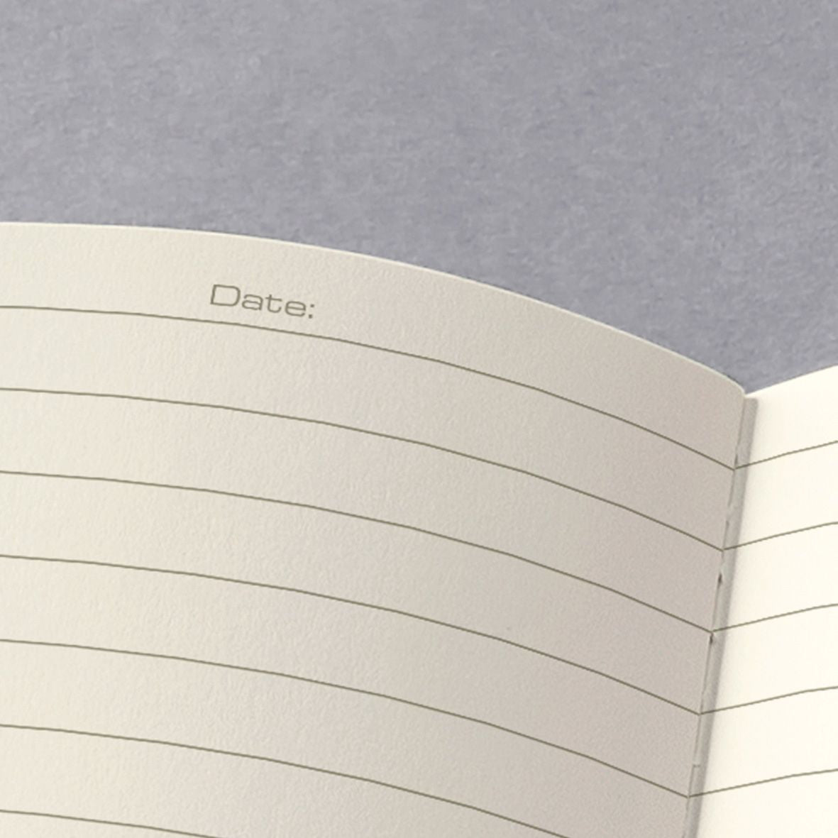 Sigel Notizheft, 93 × 140 mm, liniert, Fadenheftung, Softcover, 64 Seiten, 80 g/m² – schwarz