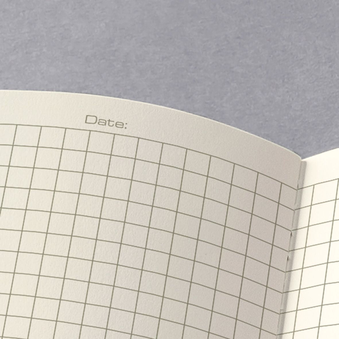 Sigel Notizheft, 135 × 210 mm, kariert, Fadenheftung, Softcover, 64 Seiten, 80 g/m² – schwarz