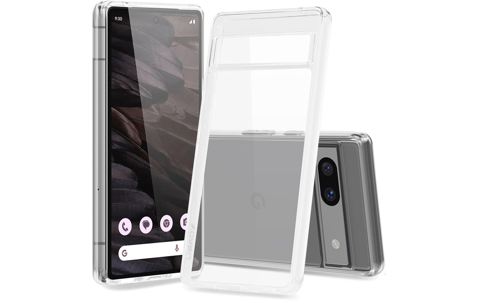 Nevox – Backcover – für Google Pixel 8A – Transparent – TPU/PC, stossgeschützt