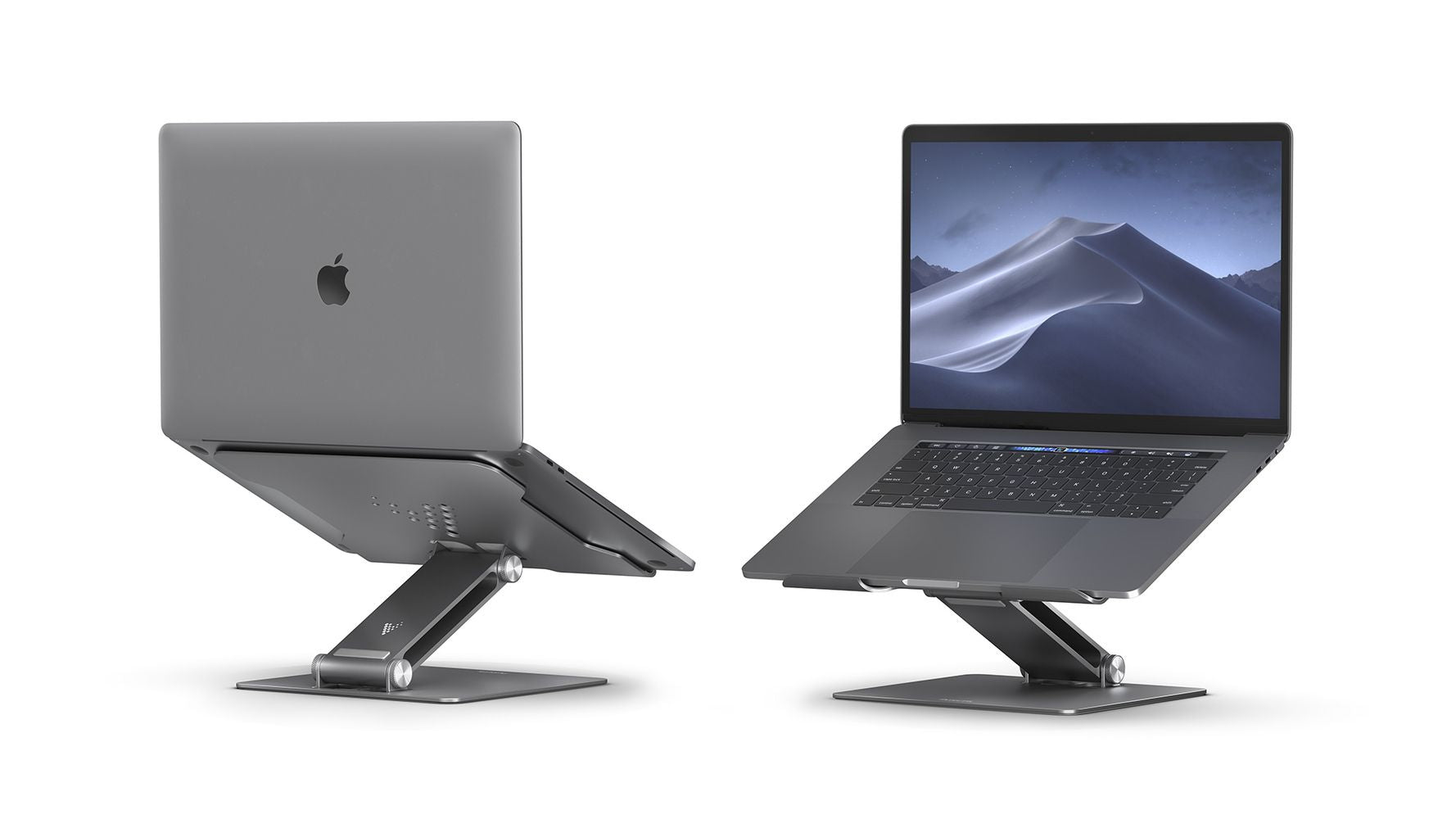 PureLink Laptop-Ständer – bis 17,3", höhenverstellbar, bis 3 kg – Grau