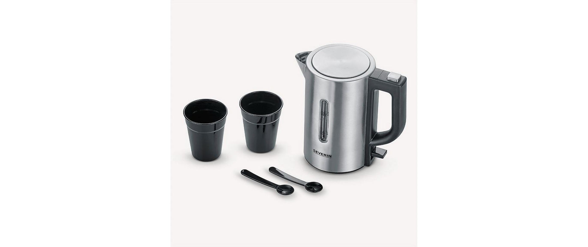 Severin Wasserkocher – 0,5 l, Edelstahl, WK3647