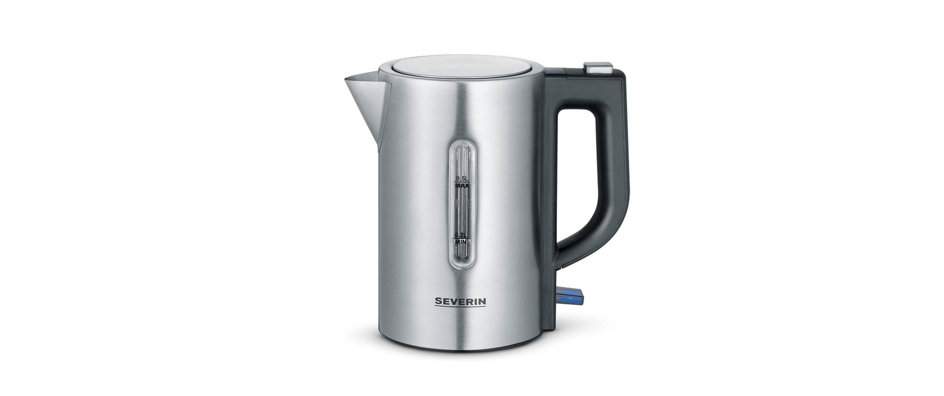 Severin Wasserkocher – 0,5 l, Edelstahl, WK3647
