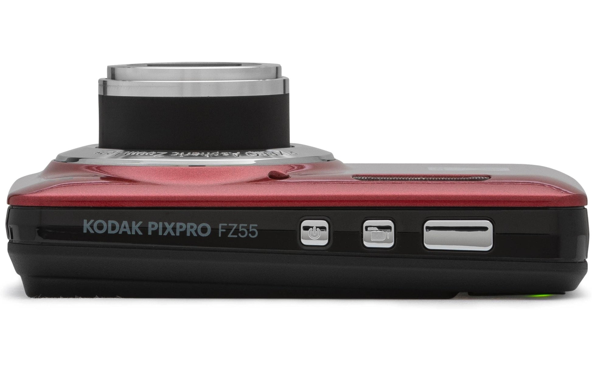 Kodak Pixpro FZ55RD – Kompaktkamera, 16 MP 1/2,3", 1080p, 5× optischer Zoom, Rot