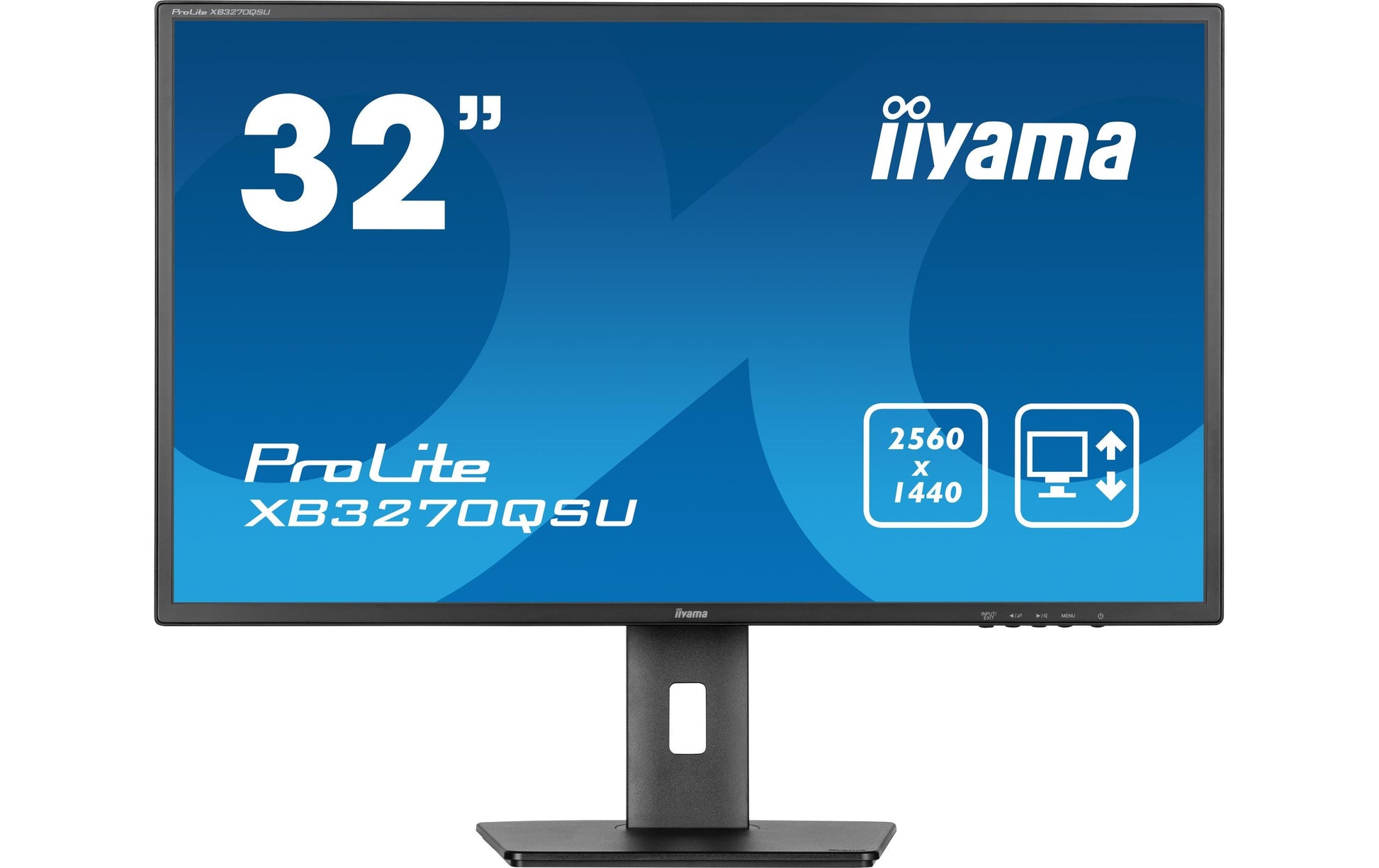 iiyama XB3270QSU-B1 – Monitor, 32" 2560 × 1440 (WQHD), IPS