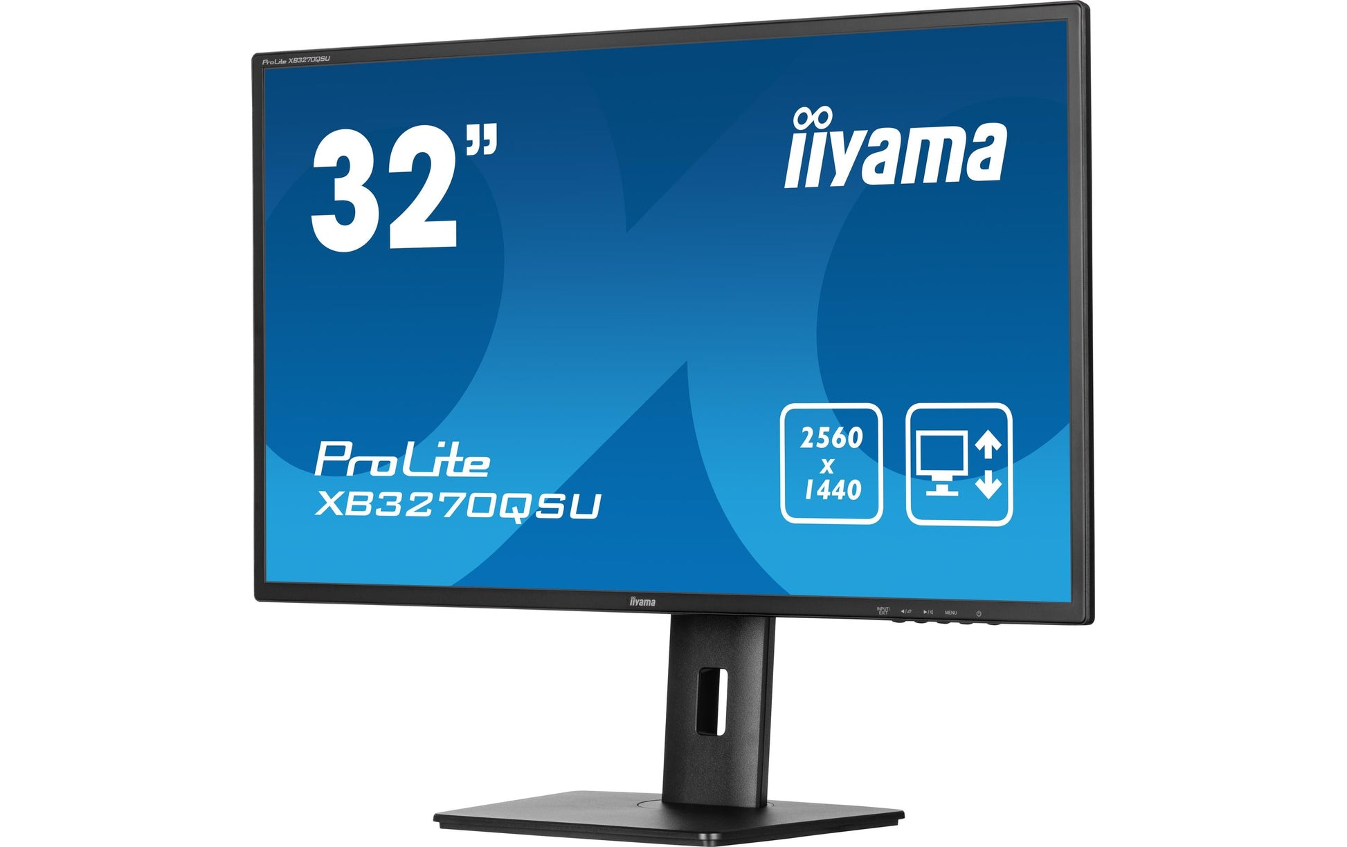 iiyama XB3270QSU-B1 – Monitor, 32" 2560 × 1440 (WQHD), IPS