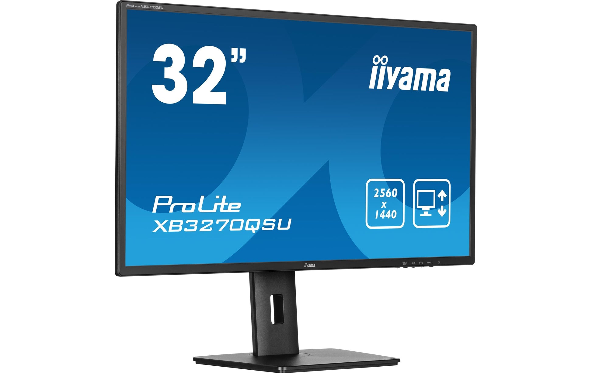 iiyama XB3270QSU-B1 – Monitor, 32" 2560 × 1440 (WQHD), IPS