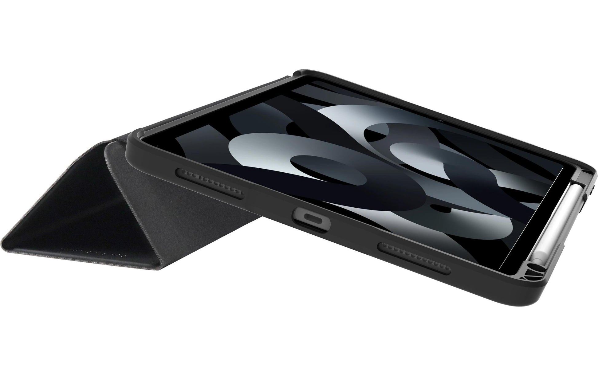 dbramante1928 London Pro Tablet-Hülle für iPad Air 10,9" (6. Gen.) – Schwarz
