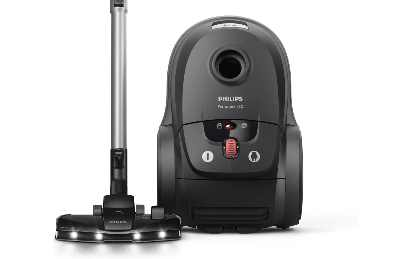 Philips Staubsauger XD8122/10 – 900 W, 4 l, Netzbetrieb, Kabel 9 m