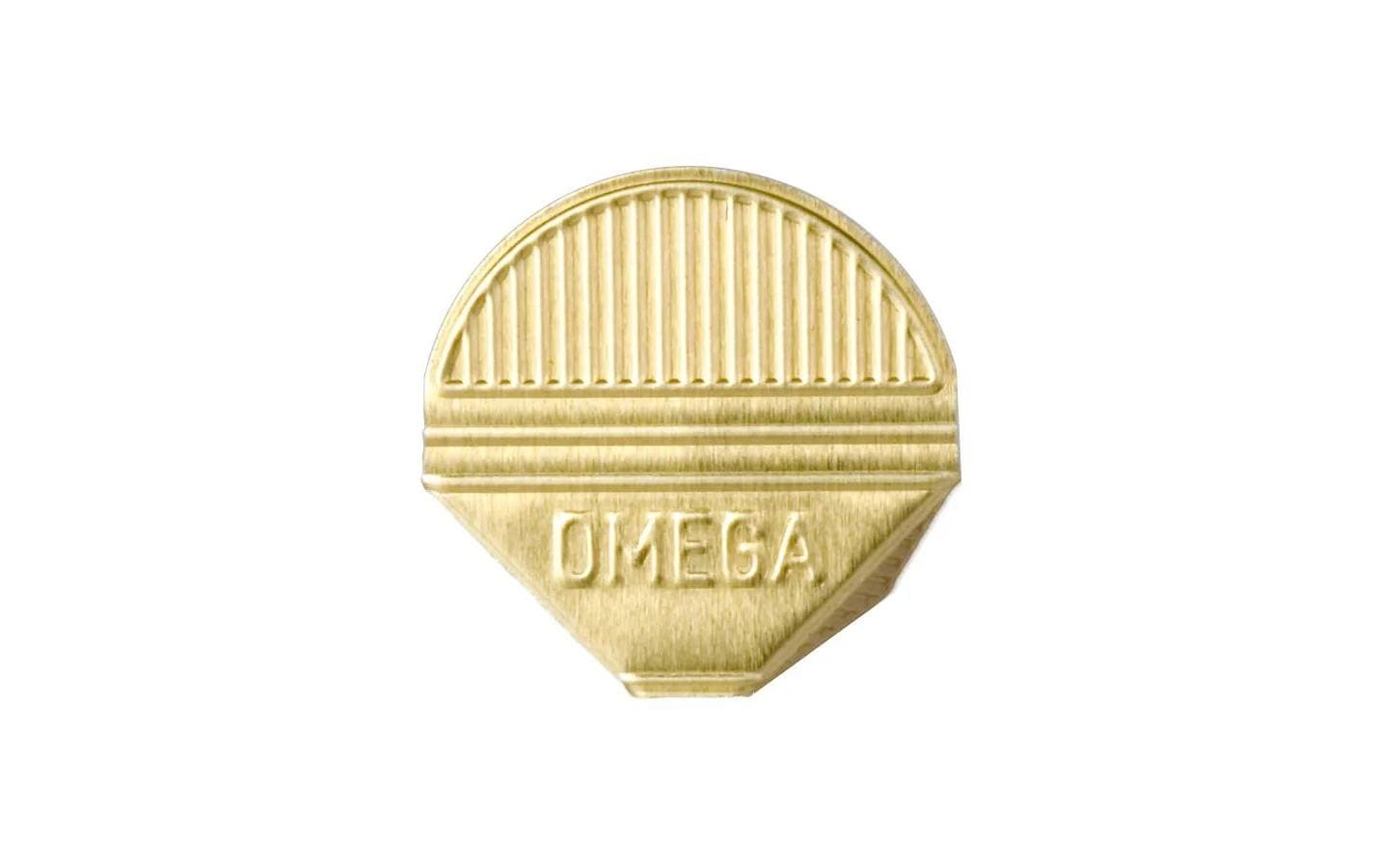 Omega Eckklammern – Aluminium, lackiert, gold – 1'000 Stk.
