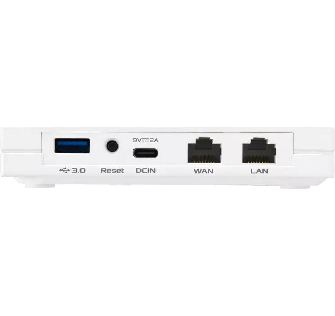 ASUS RT-AX57 GO – Tragbarer Router, WLAN, 2,4 / 5 GHz, MIMO, Weiss