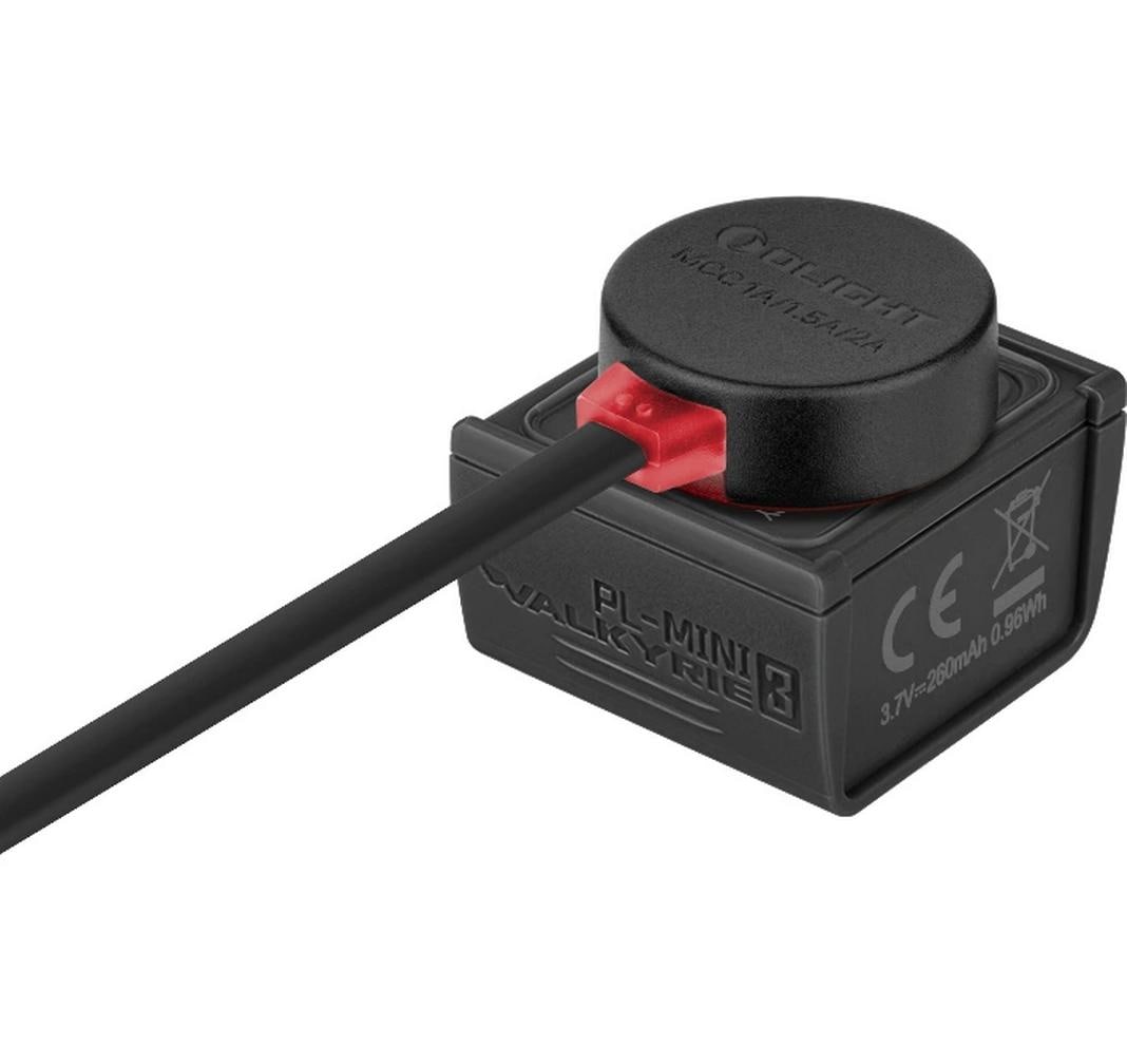 Olight Taschenlampe PL-Mini 3 – 600 lm, 100 m, Akku 260 mAh, Laufzeit 1–1,5 h – Schwarz