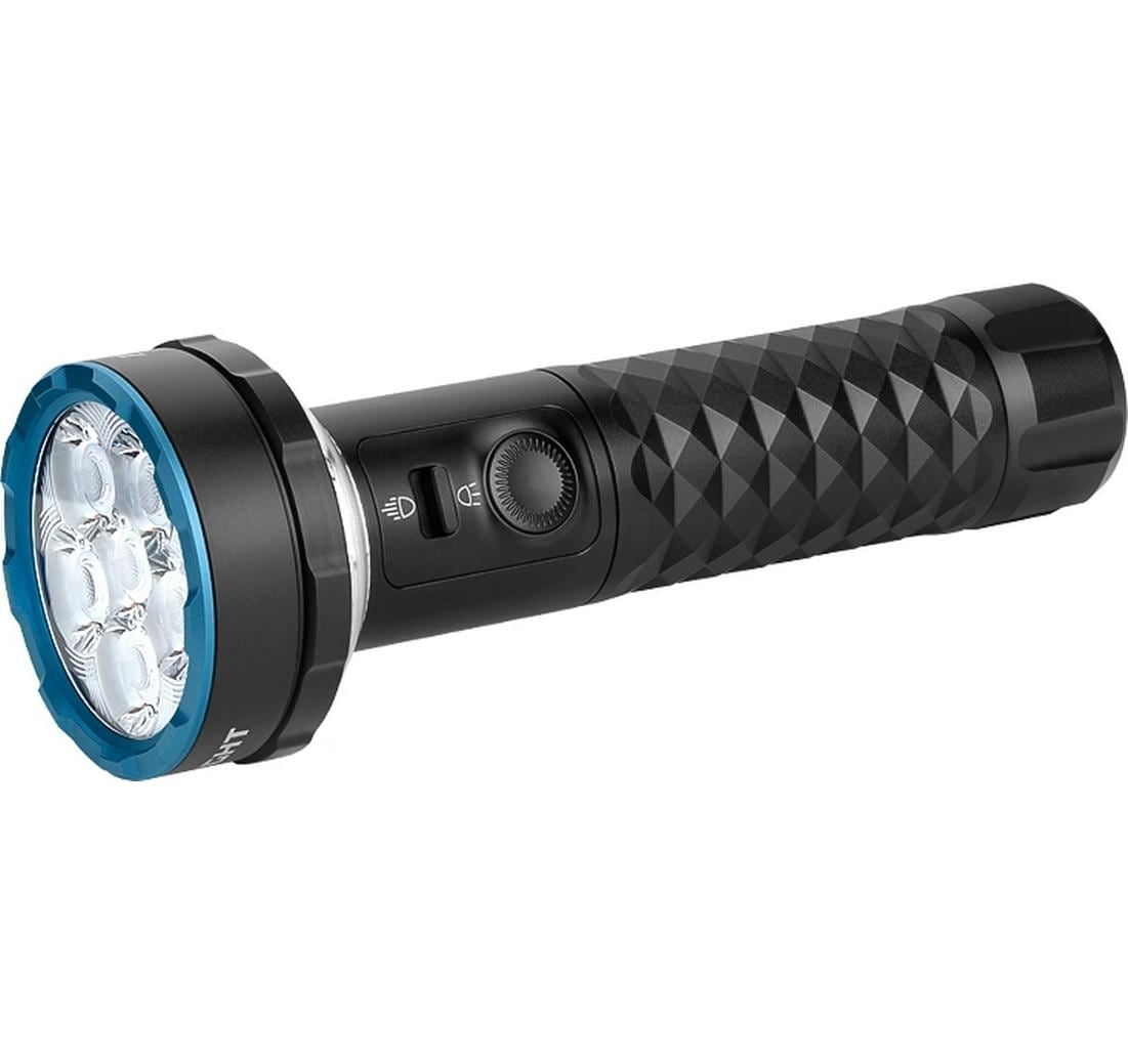 Olight Prowess Taschenlampe – 5000 lm, 245 m, Akku 5000 mAh, 5 Stufen – Schwarz