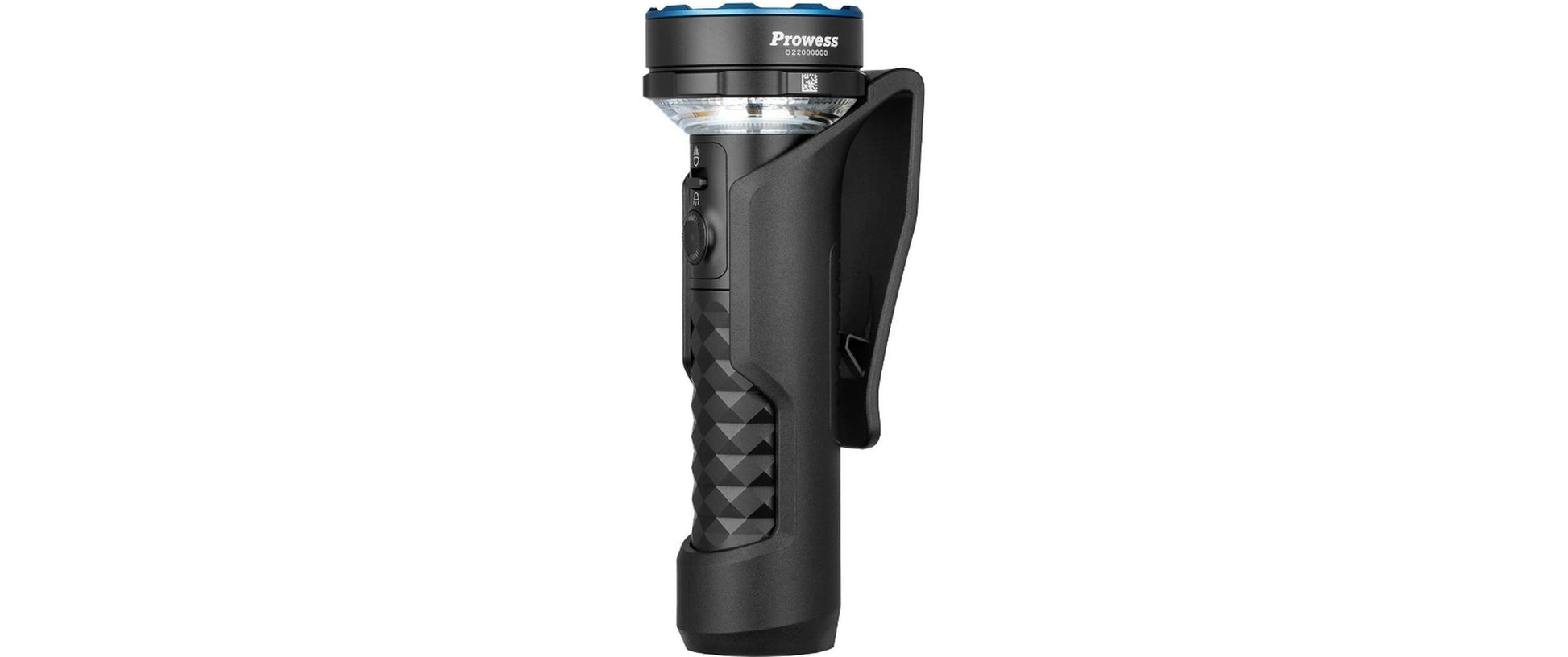 Olight Prowess Taschenlampe – 5000 lm, 245 m, Akku 5000 mAh, 5 Stufen – Schwarz
