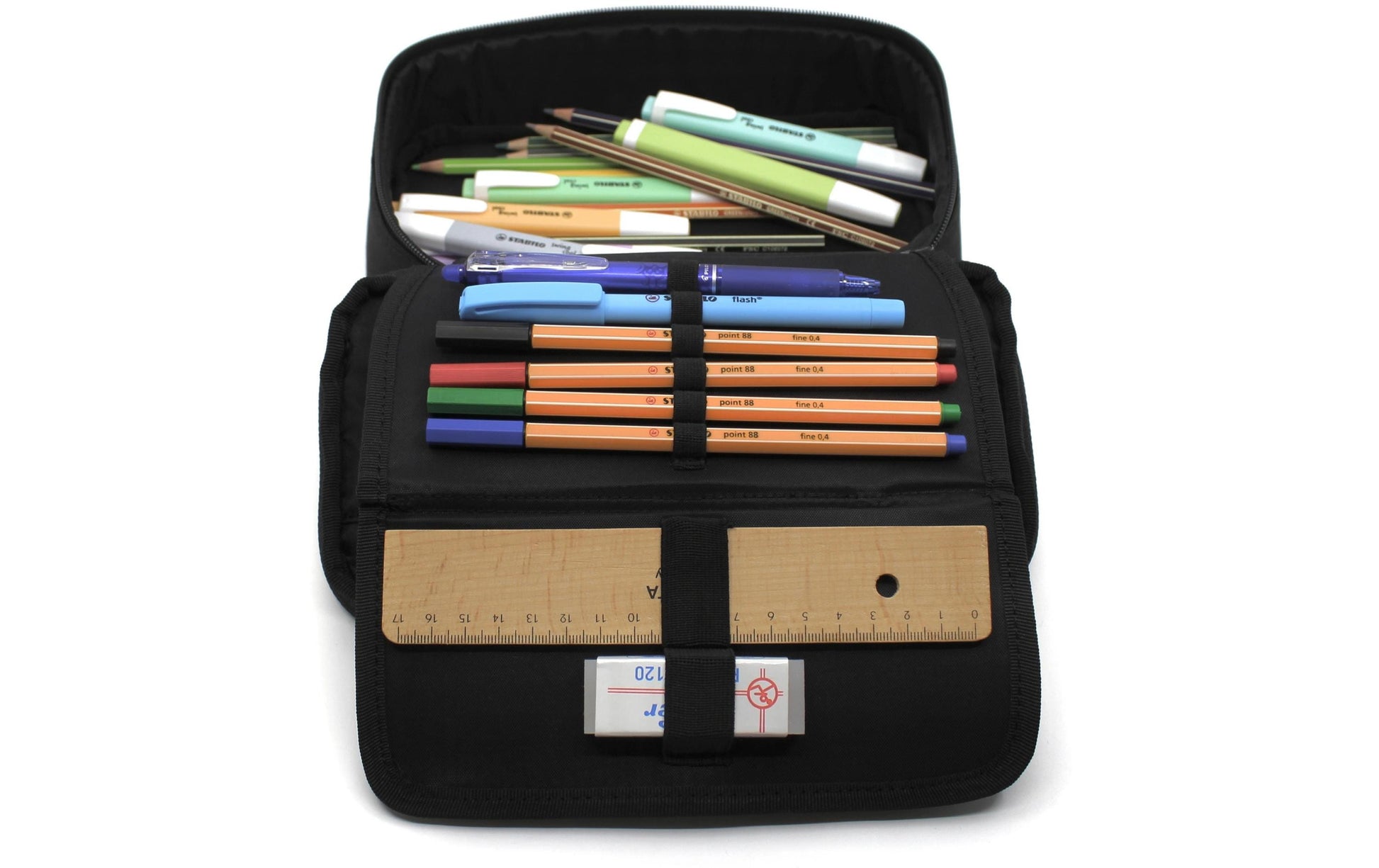 Racoon – Etui, grau, rPET, 24 × 8 × 13 cm