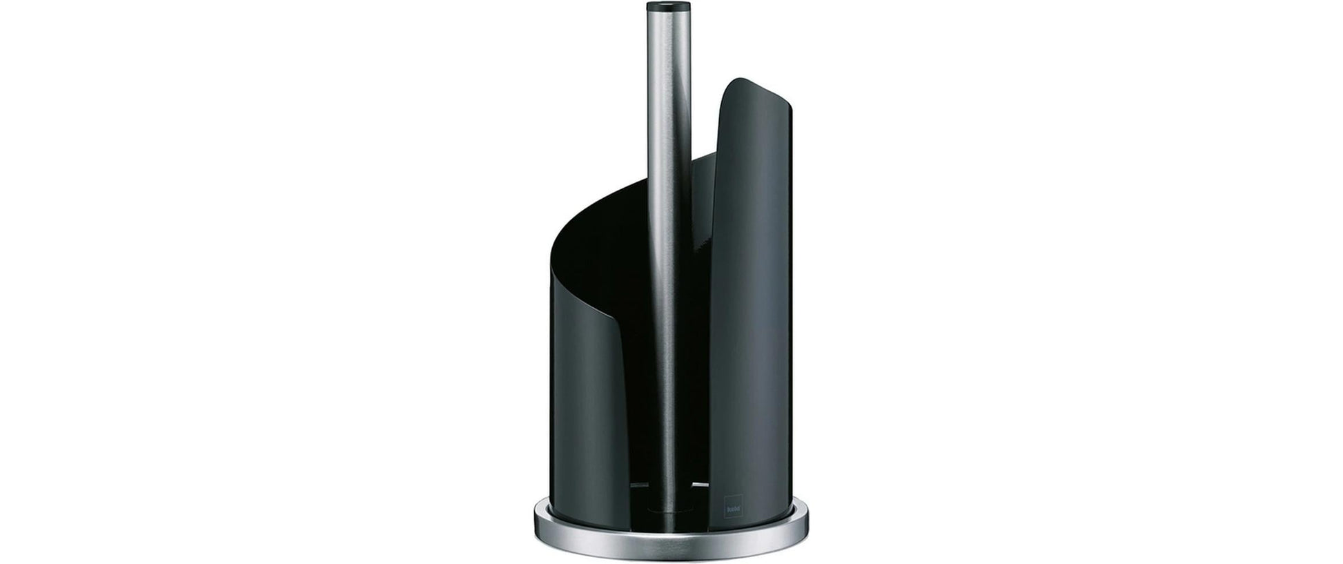 Kela Küchenrollenhalter Metall, Ø 15 × 32 cm, schwarz