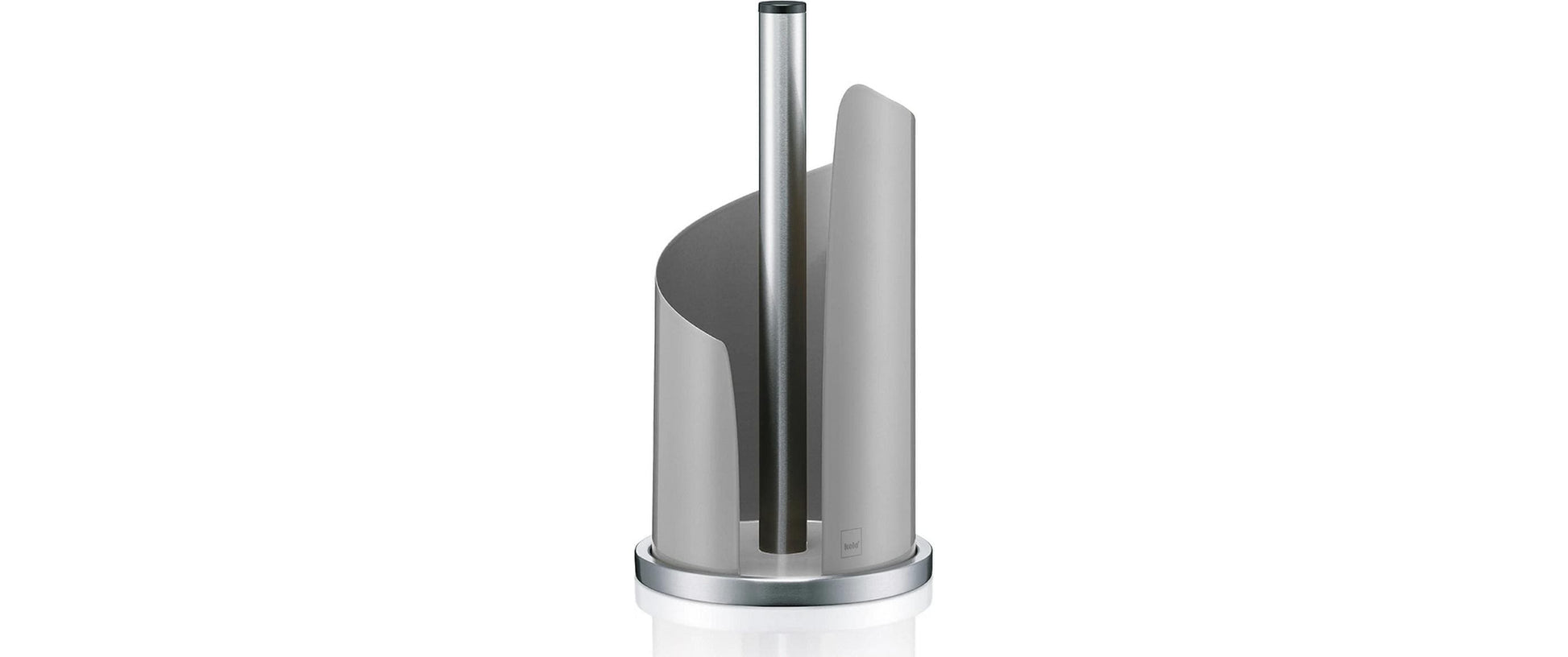 Kela Küchenrollenhalter Metall, Ø 15 × 32 cm, Hellgrau