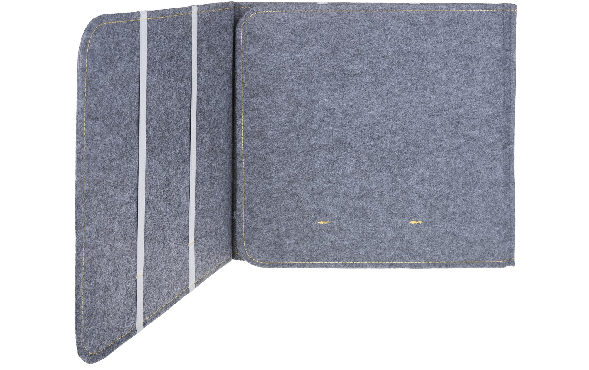 FTM Tischtrennwand – 1210 × 390 mm, Filz, Grau