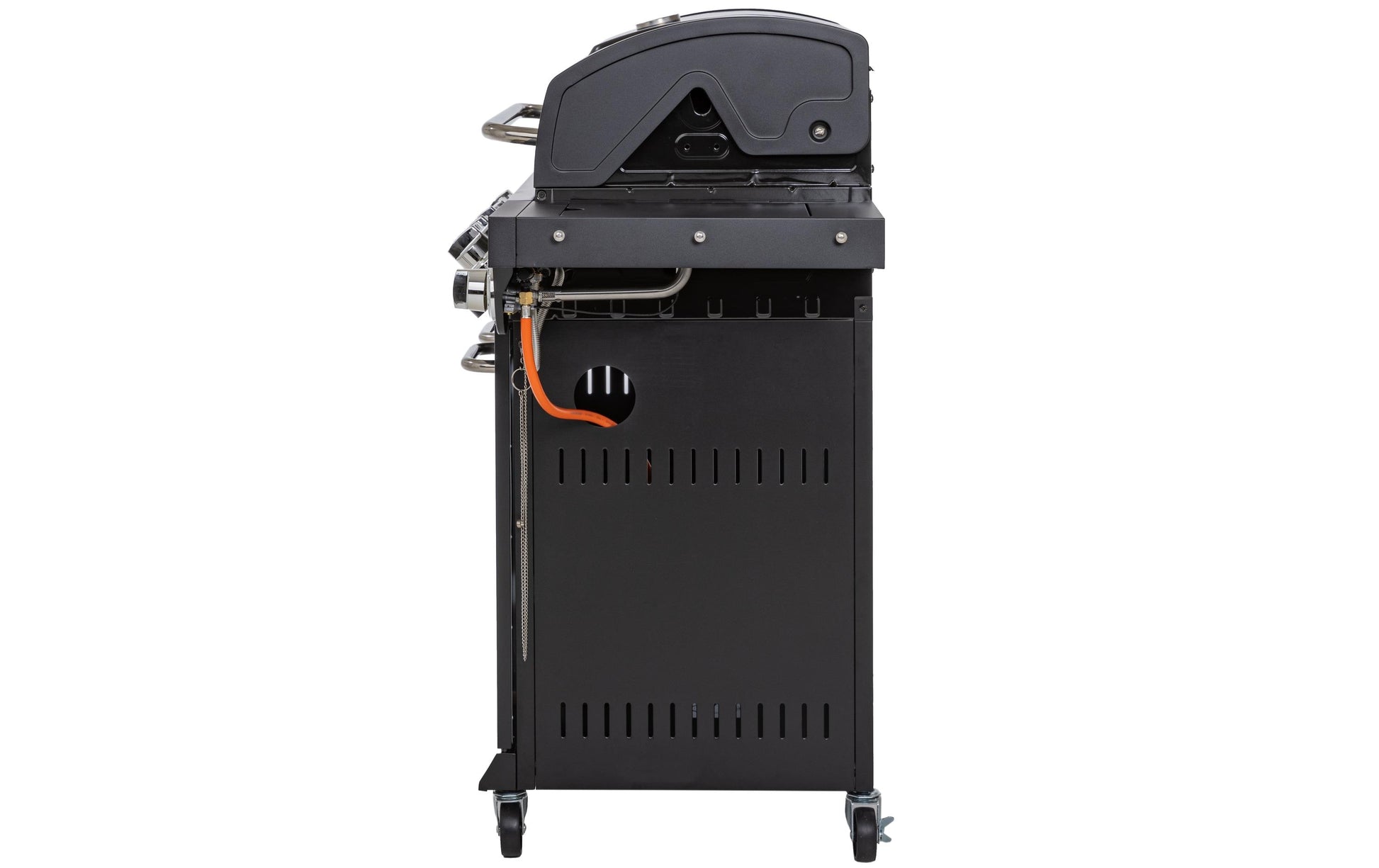 Struct Gasgrill Austin – 5 Brenner, 3'655 cm² Grillfläche, 17,5 kW – Schwarz