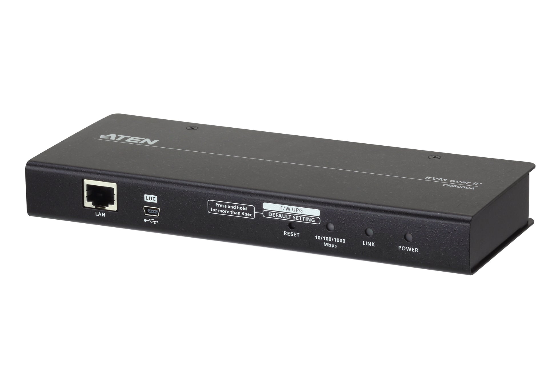 ATEN CN8000A – 1-Port Cat 5e/6 KVM-over-IP Switch, VGA – 1920 × 1200/60 Hz, USB 2.0 (virtuelle Medien)