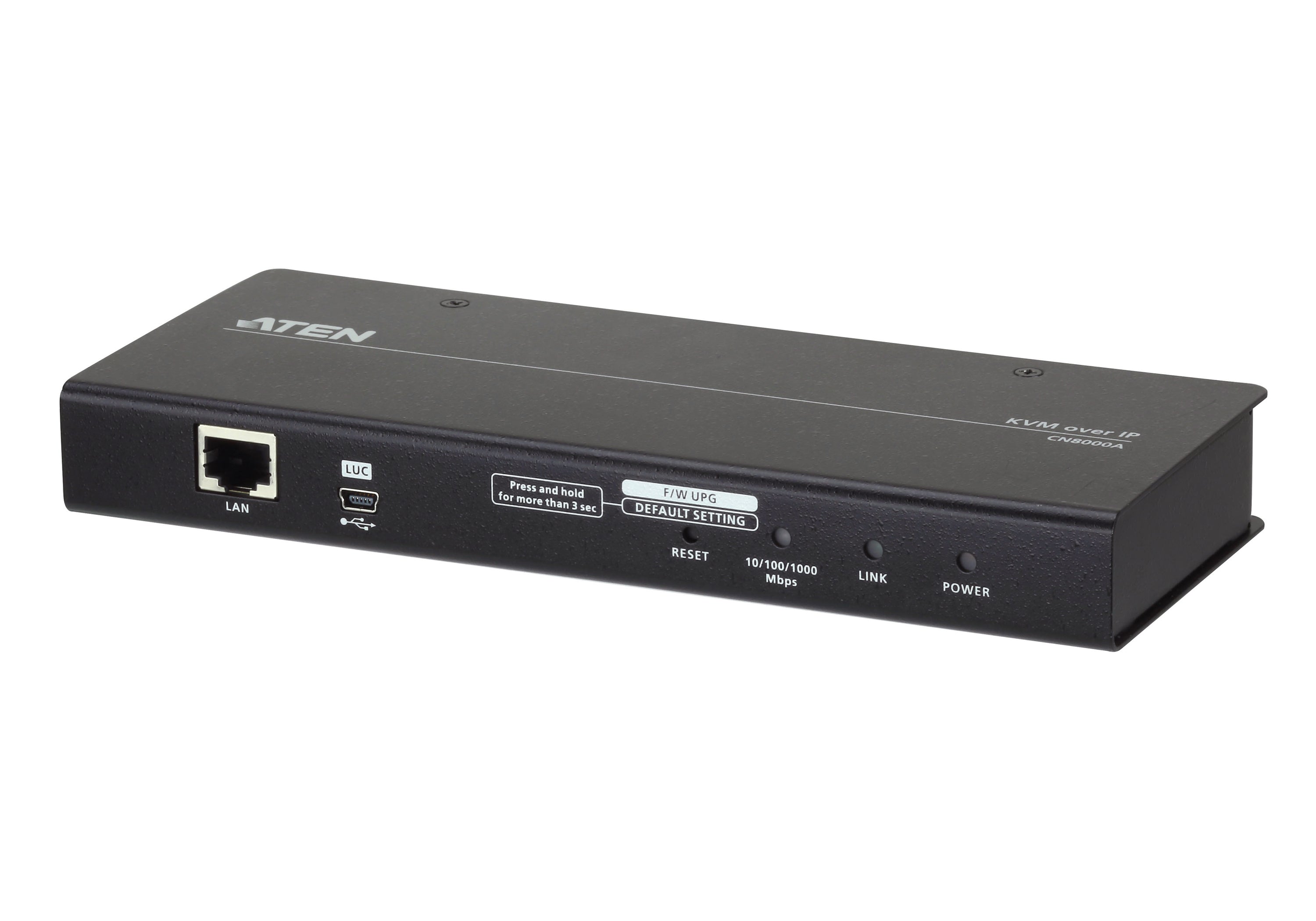 ATEN CN8000A – 1-Port Cat 5e/6 KVM-over-IP Switch, VGA – 1920 × 1200/60 Hz, USB 2.0 (virtuelle Medien)