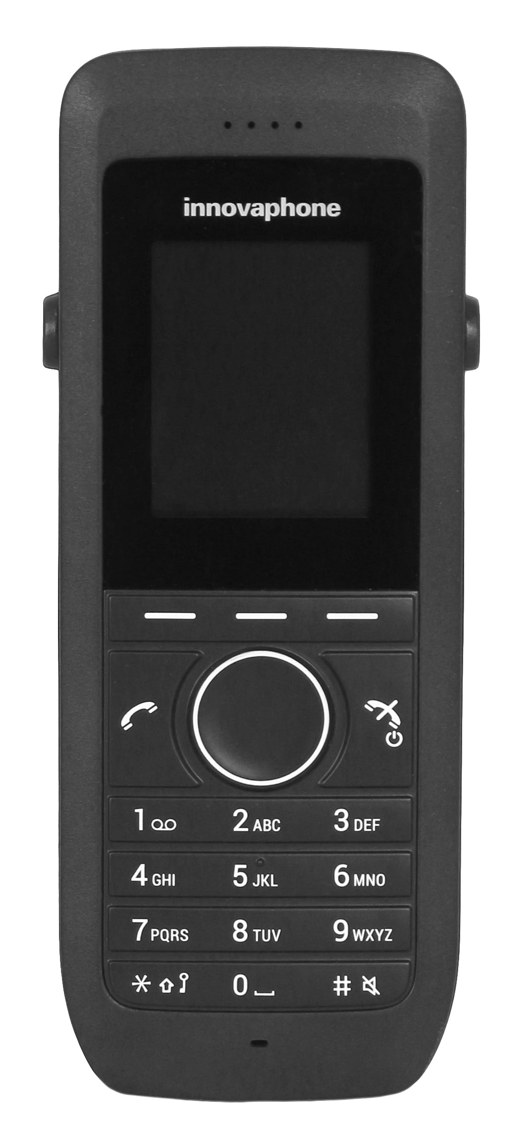 Innovaphone IP64 – DECT-Telefon nur Mobilteil, IP40, Freisprechen, Schwarz