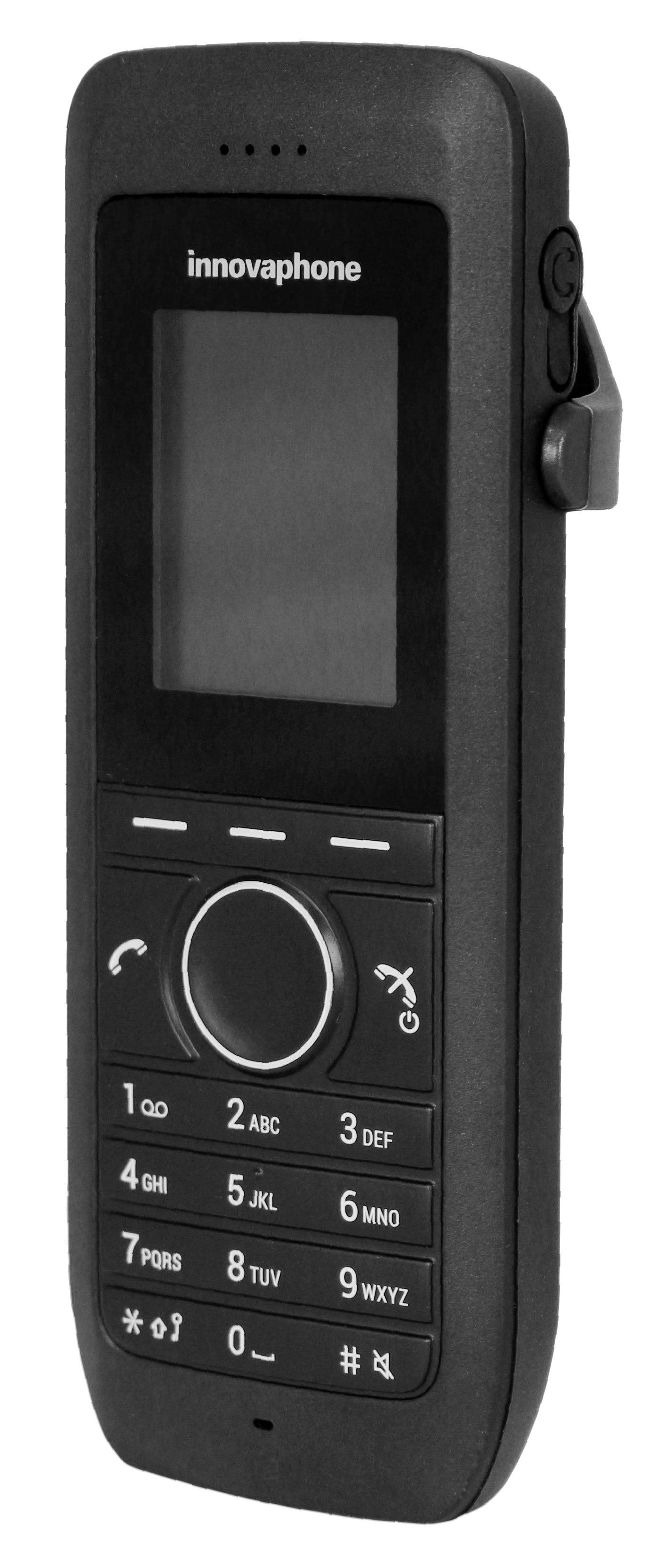 Innovaphone IP64 – DECT-Telefon nur Mobilteil, IP40, Freisprechen, Schwarz