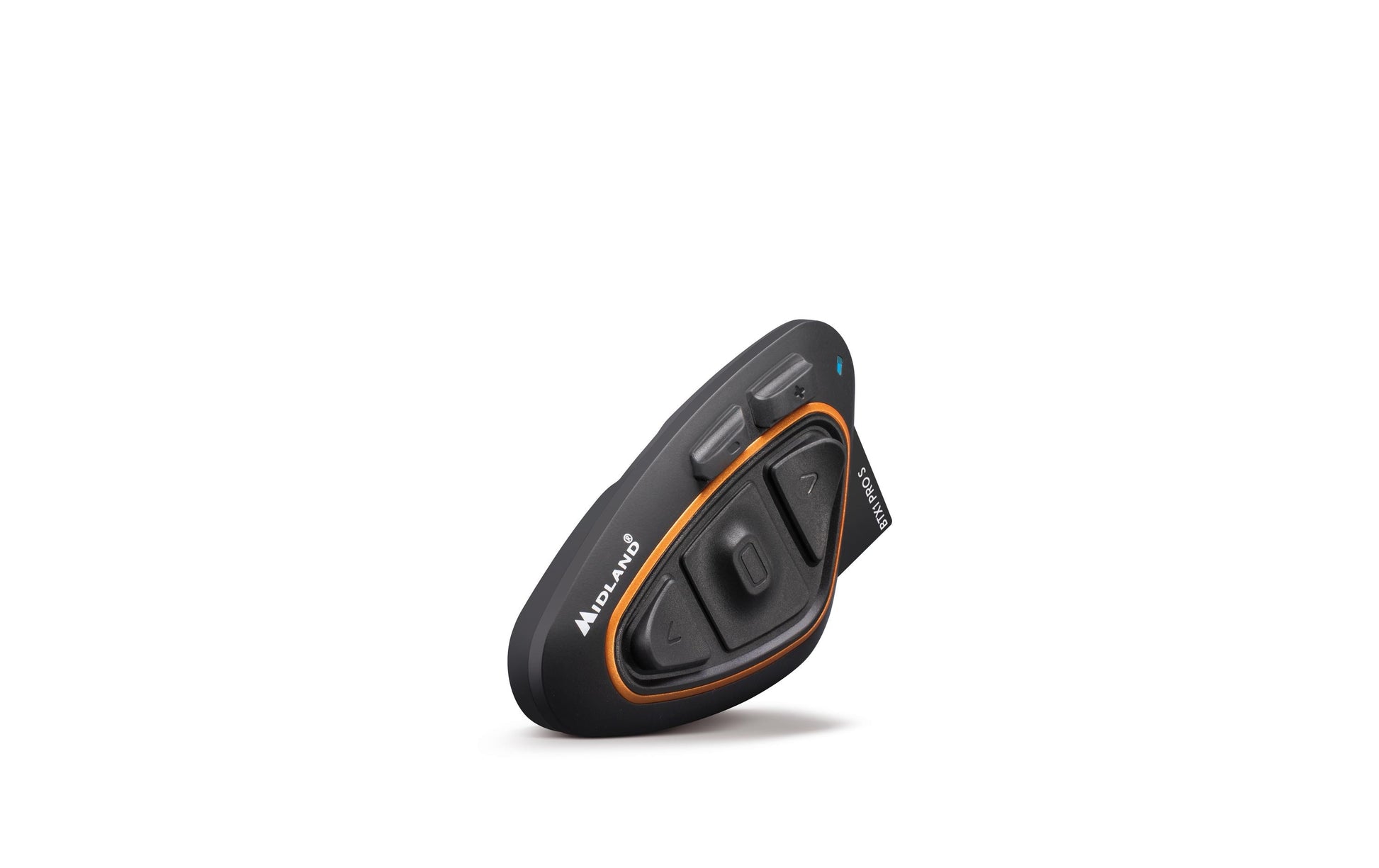 Midland BTX1 Pro S Bluetooth-Headset – für Motorrad – Bluetooth 4,2 – Schwarz/Orange
