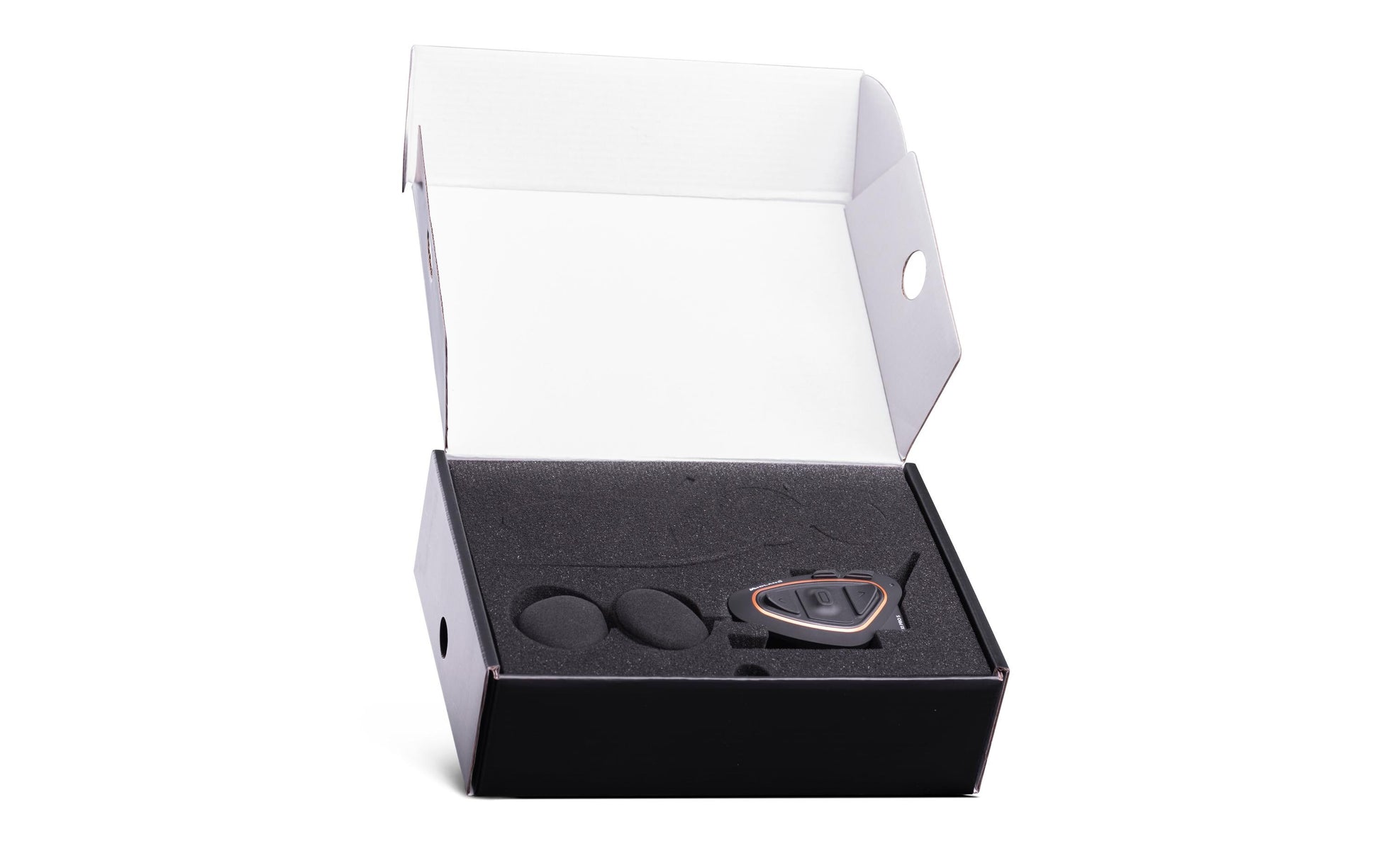 Midland BTX1 Pro S Bluetooth-Headset – für Motorrad – Bluetooth 4,2 – Schwarz/Orange