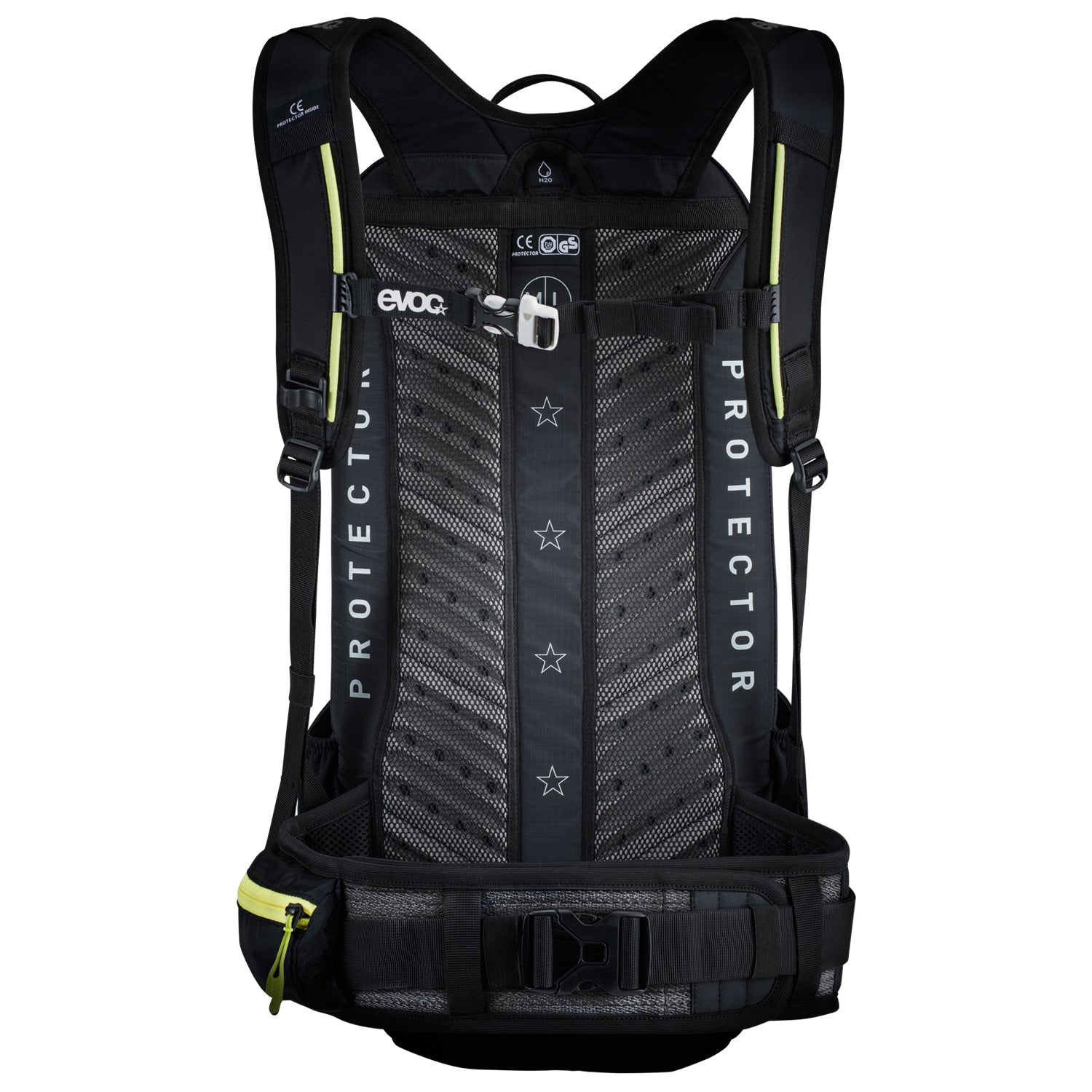 EVOC FR Enduro Blackline – Bike-Rucksack – 16 l, Trinksystem, Schwarz