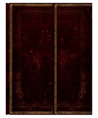 Paperblanks Notizbuch – 180 × 230 mm – Liniert – 144 Seiten – Hardcover, Lesebändchen, Braun