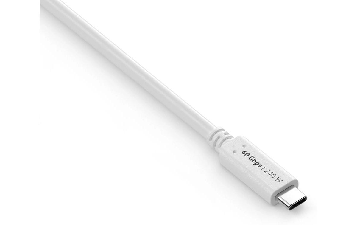 PureLink USB-Kabel, USB-C zu USB-C, 0,5 m, USB4, Lade-/Datenkabel
