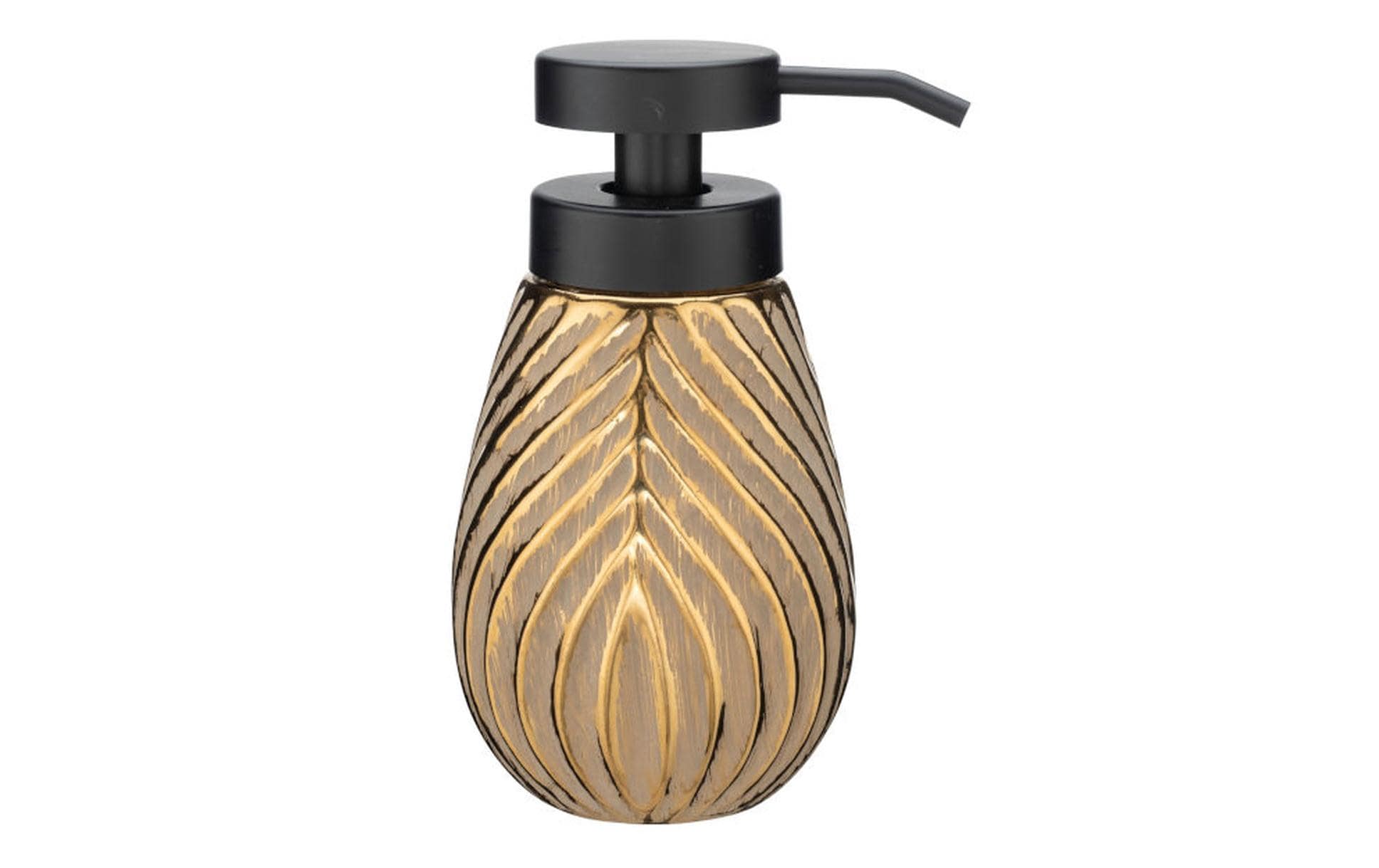 Wenko Seifenspender – Keramik, Gold, 330 ml